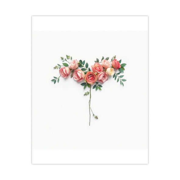 Floral Heart Art Print
